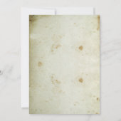  STRAND REPETITIE DINER UITNODIGINGEN (Achterkant)