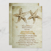  STRAND REPETITIE DINER UITNODIGINGEN (Voorkant / Achterkant)