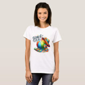 Strand roept T-shirt, Zomer T-shirt (Voorkant volledig)