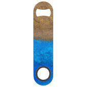 Strand Roestvrij staal Fles Opener Speed Flessenopener (Achterkant)