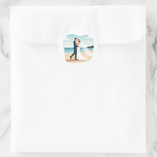 Strand Romance Sticker  (Tas)