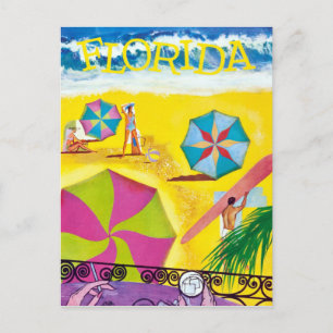  strand rondreis briefkaart