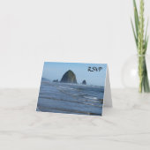 Strand RSVP-kaarten (Voorkant)