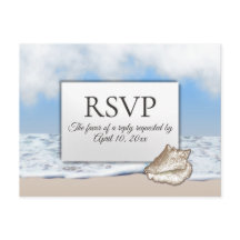 Strand RSVP met menuopties