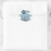 Strand runder aufkleber ronde sticker (Tas)