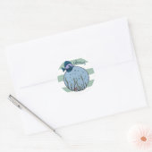 Strand runder aufkleber ronde sticker (Envelop)