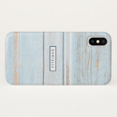 strand Rustisch hout Case-Mate iPhone Case (Achterkant (horizontaal))