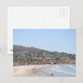 strand San Diego Briefkaart (Voorkant / Achterkant)