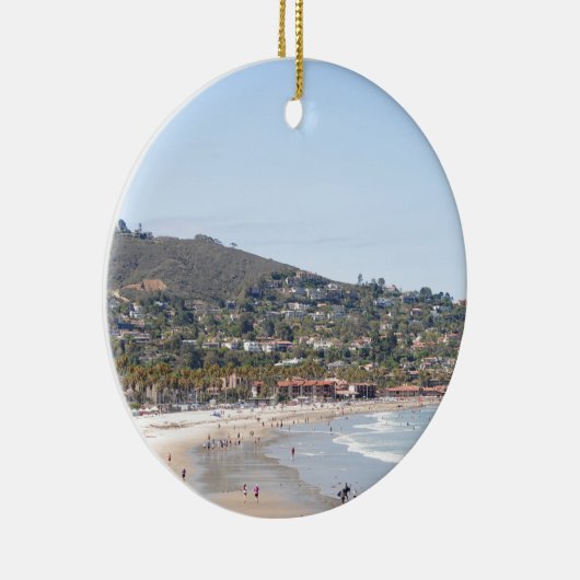 strand San Diego Keramisch Ornament (Rechts)