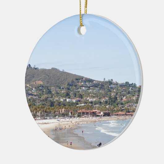 strand San Diego Keramisch Ornament (Links)