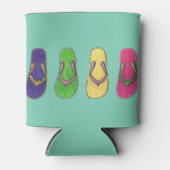 Strand Sandalen Patroon Blikjeskoeler (Voorkant)