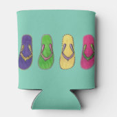 Strand Sandalen Patroon Blikjeskoeler (Achterkant)