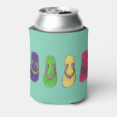 Strand Sandalen Patroon Blikjeskoeler (Blikje Achterkant)