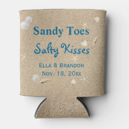 Strand Sandy Toes Salty Kisses Koelbox Blikjeskoeler