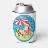 strand santa claus blikjeskoeler (Blikje Achterkant)