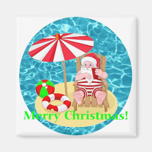 strand santa claus magneet