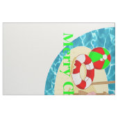strand santa claus stof (Fat Quarter)