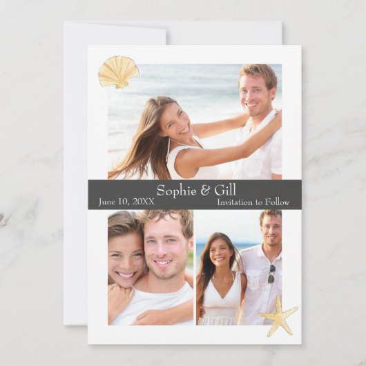 Strand Save the Date (Voorkant)