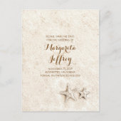  strand Save the Date briefkaarten (Voorkant)