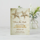 STRAND SAVE THE DATE KAART (Staand voorkant)