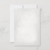 Strand Scène Bruiloft RSVP Kaarten (Achterkant)