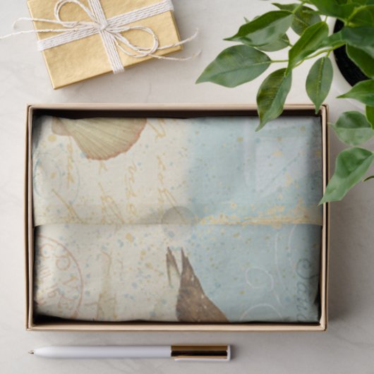  strand scène tissuepapier (Geschenk)