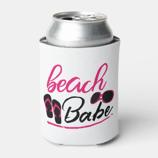 strand schatje blikjeskoeler (Blikje Voorkant)