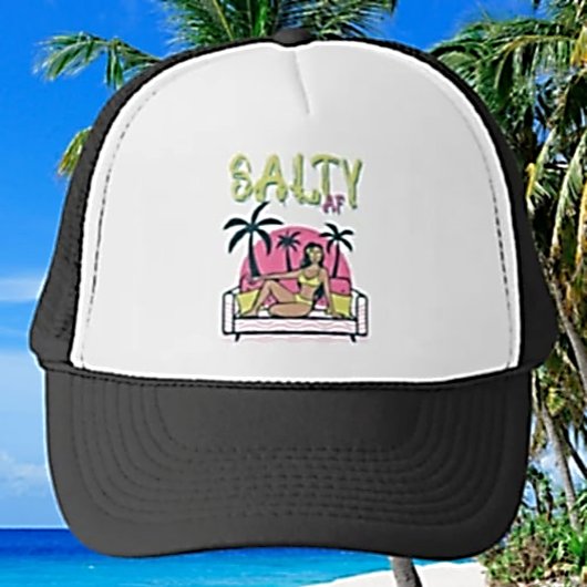 Strand Schatje door Salty AF Trucker Pet