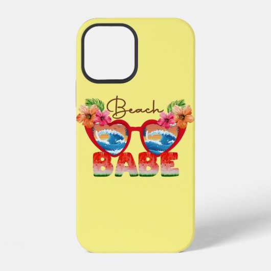 Strand Schatje iPhone Hoesje (Achterkant)