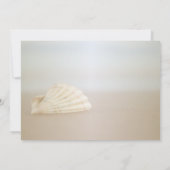 Strand Schelp, Hartjes Bewaar de Datum Save The Date (Achterkant)