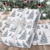 Strand Schelp Kerstboom Patroon Cadeaupapier