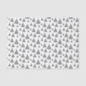 Strand Schelp Kerstboom Patroon Tissuepapier (Voorkant)