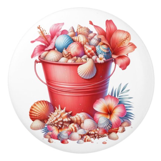 Strand Schelp Laden Knoppen - SRF (Voorkant)