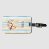 Strand Schelpen Bagagelabel (Voorkant (horizontaal))