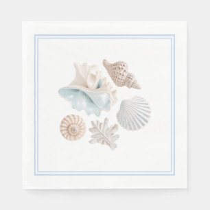 Strand Schelpen Papieren Servetten