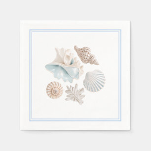 Strand Schelpen Papieren Servetten