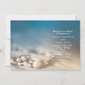 Strand Schelpen & Parel Sieraden Elegante Bruids S Kaart (Voorkant)