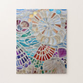 Strand schelpen patroon legpuzzel (Verticaal)