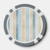 Strand Schelpen Poker Chips (Achterkant)