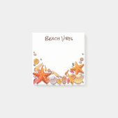 Strand Schelpen Post-it® Notes (Voorkant)