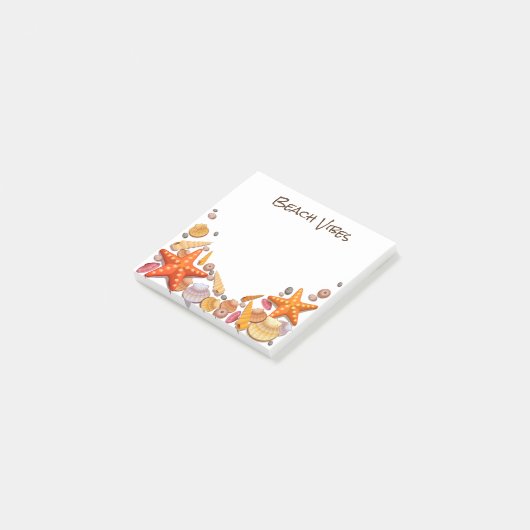 Strand Schelpen Post-it® Notes (Schuin)