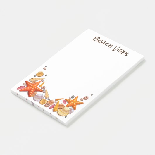 Strand Schelpen Post-it® Notes (Schuin)