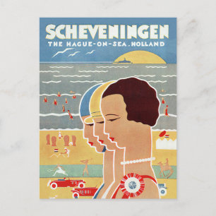 Strand Scheveningen Briefkaart