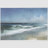  strand Schilderachtig Landschap Decoupage Tissuepapier (Voorkant)