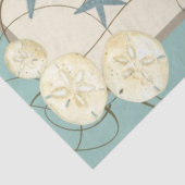 Strand Seaside Starfish Zand Dollar Shell Decoupag Tissuepapier (Detail)