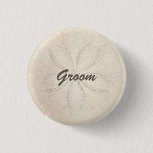 Strand Serenity bruidegom Button
