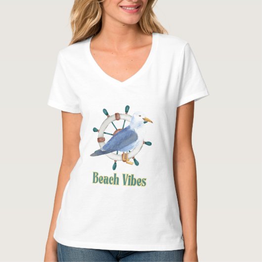 strand sfeer t-shirt (Voorkant)