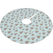 Strand Shell Kerstboom Patroon Kerstboom Rok (Gekanteld)