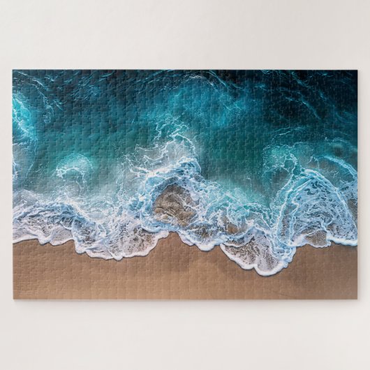 Strand Shoreline Waves Legpuzzel (Horizontaal)
