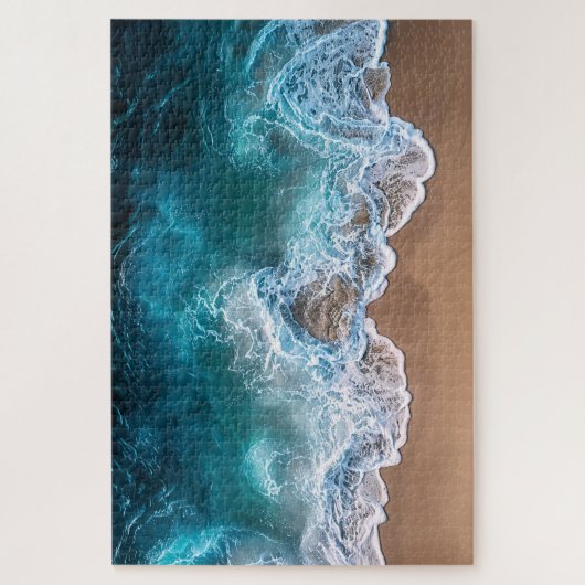 Strand Shoreline Waves Legpuzzel (Verticaal)